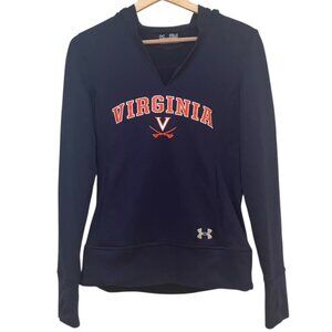 Under Armour University of Virginia Navy Hoodie with logo S